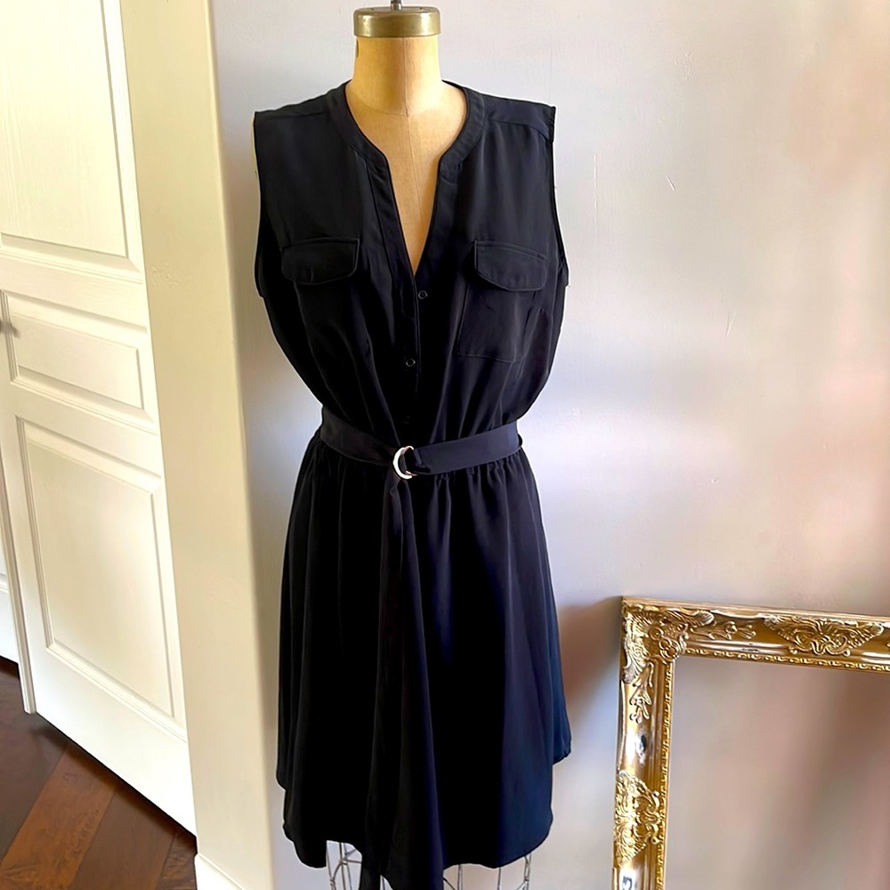 Black summer dress.